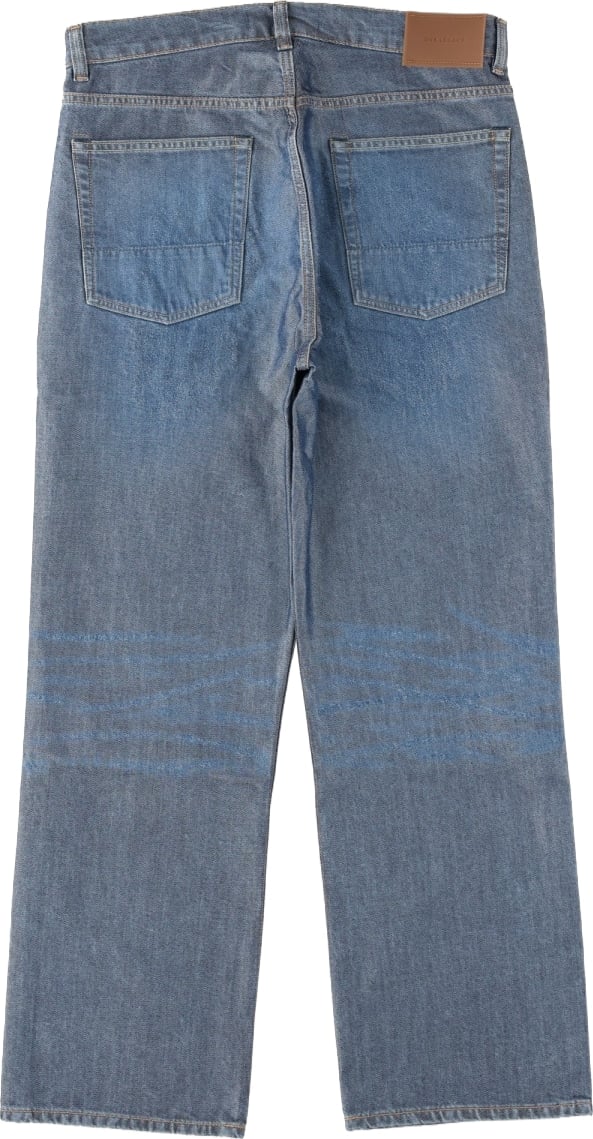 Jeans In Denim Di Cotone