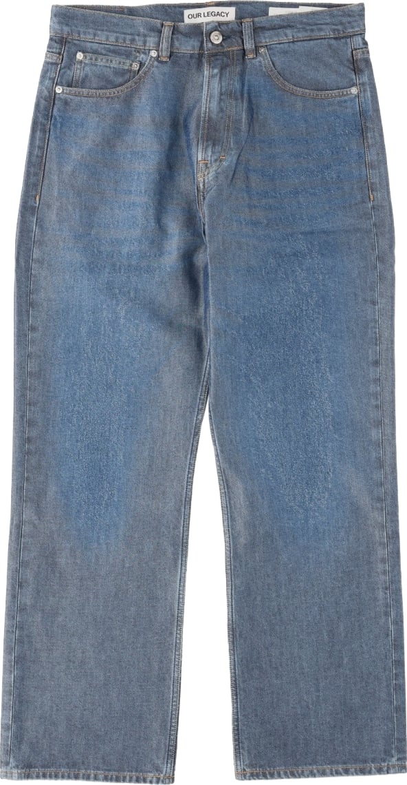 Jeans In Denim Di Cotone