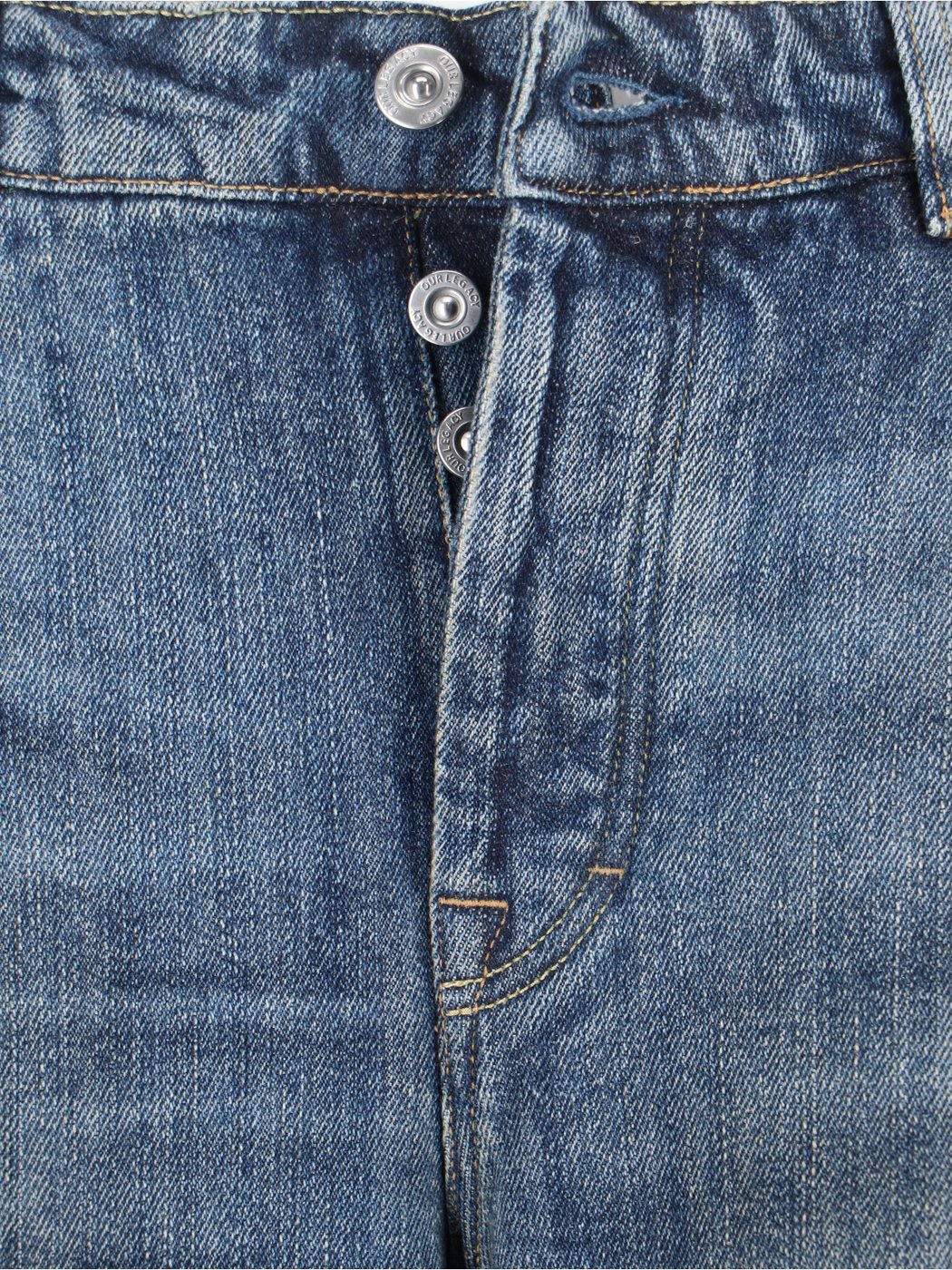 "Third Cut" Straight Jeans – Blue