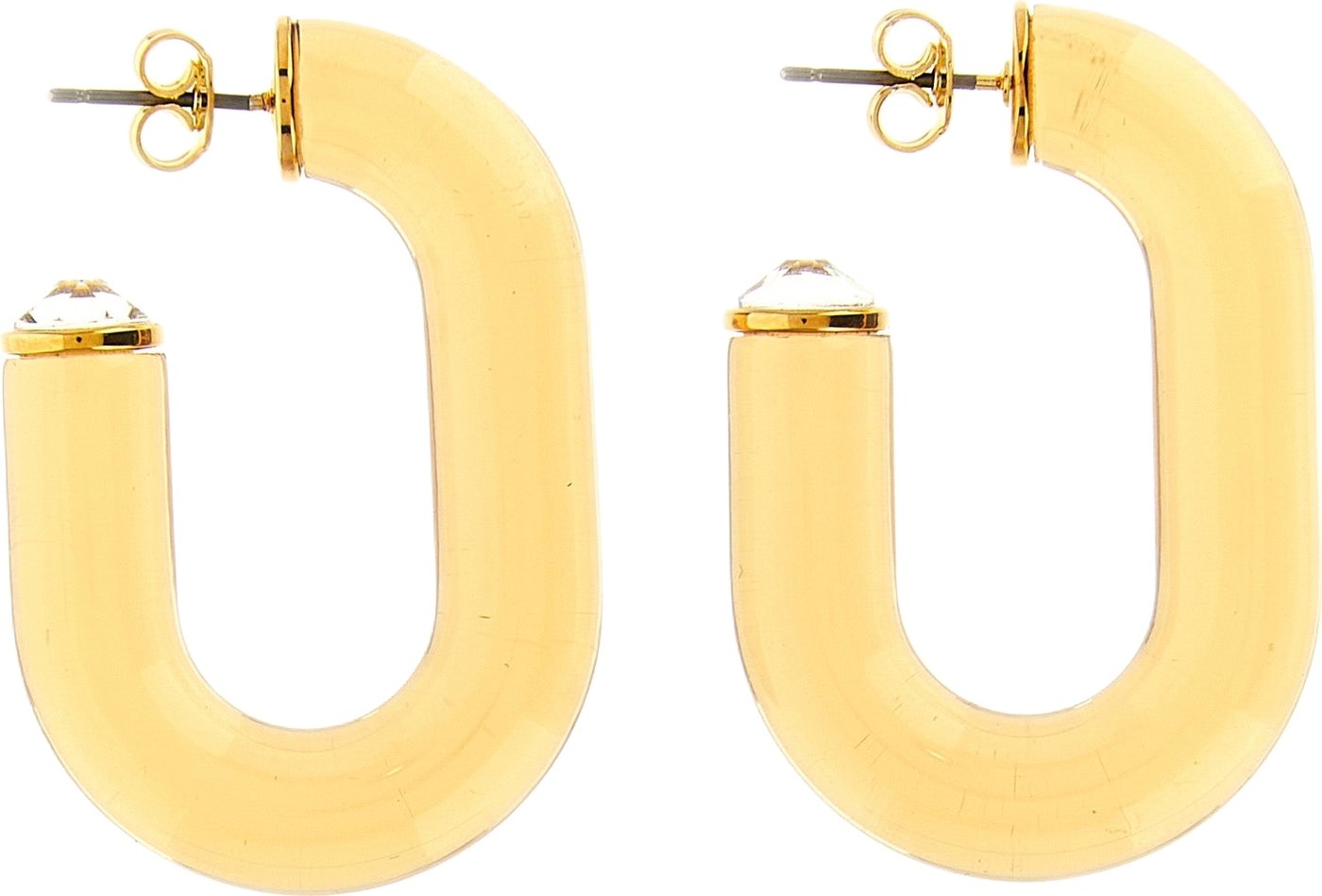 Paco Rabanne Gold Brass Earrings