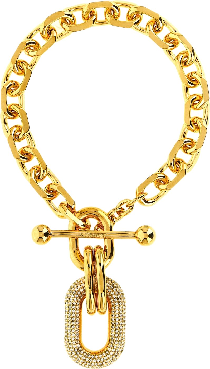 Paco Rabanne Gold Brass Necklace