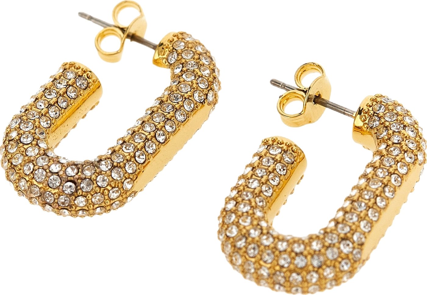 Paco Rabanne Gold Brass Earrings