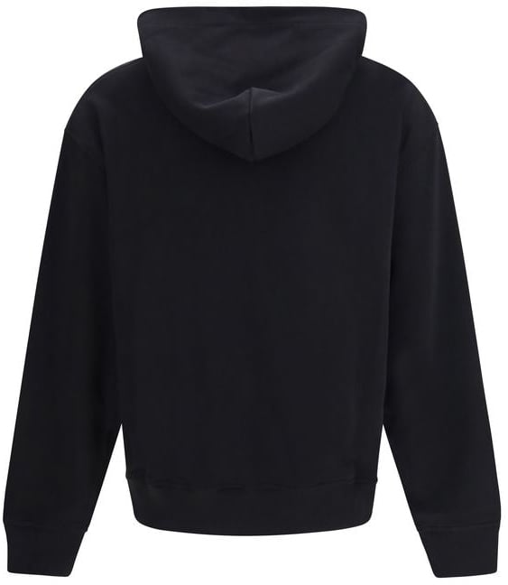 Palm Angels Black Cotton Sweatshirt
