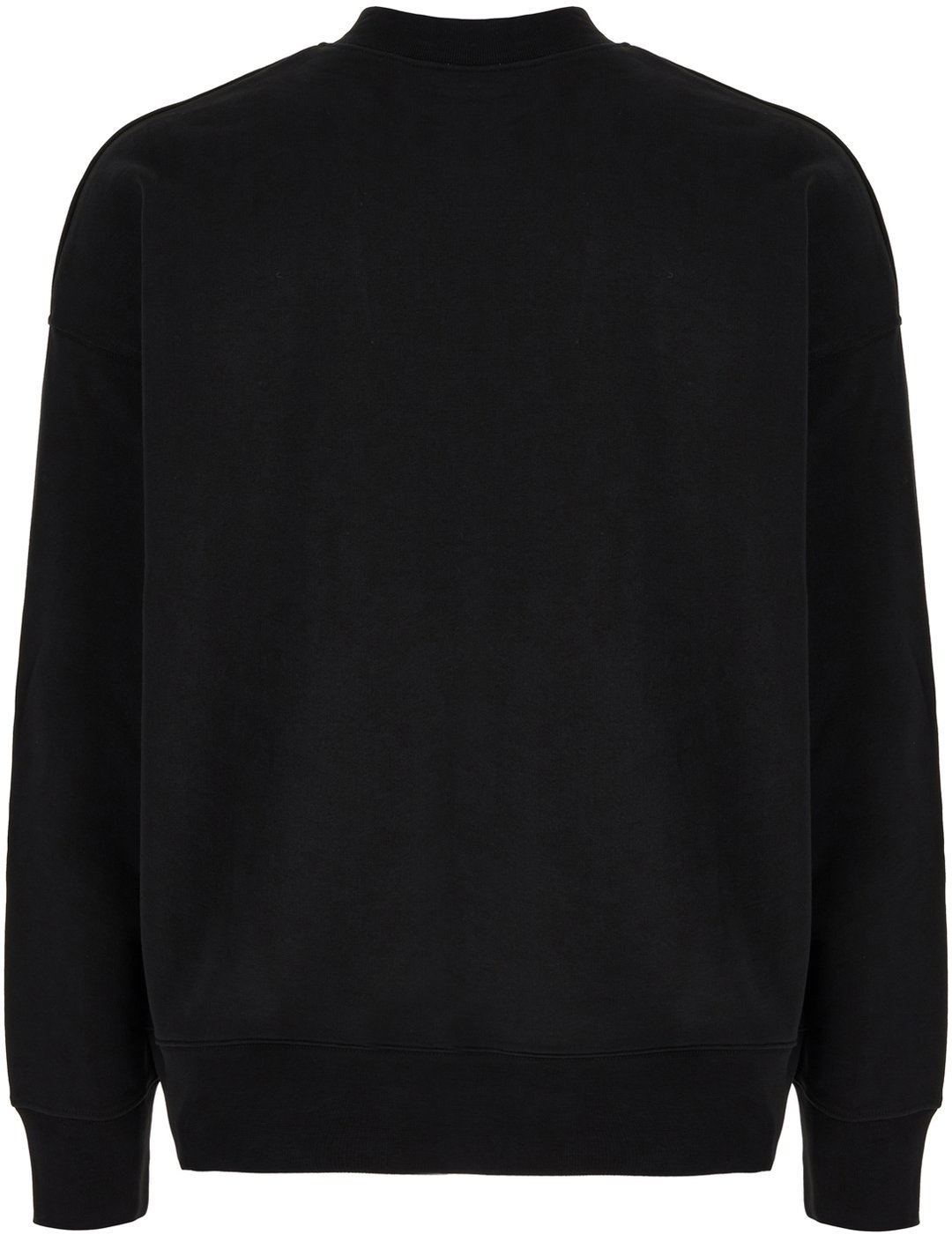 Palm Angels Black stretch cotton sweatshirt
