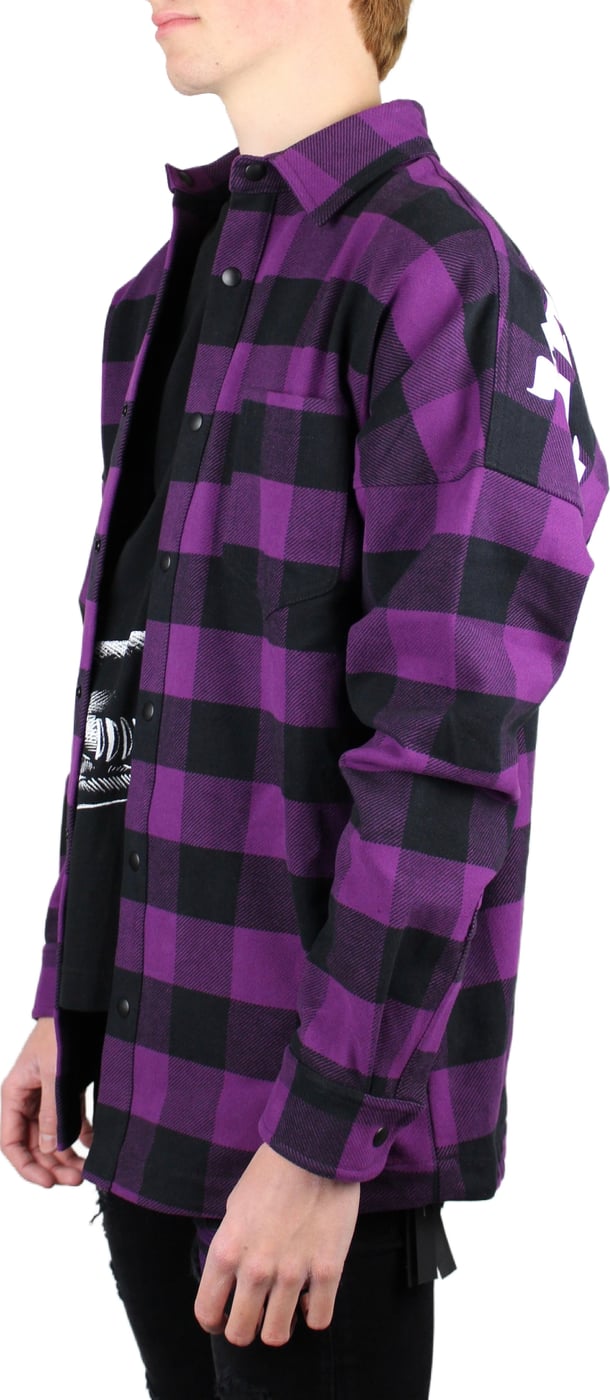 Palm Angels Overshirt 'Violet'