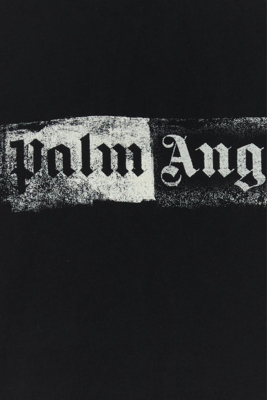 Palm Angels Stamp Logo Regular Men's T-Shirt Black