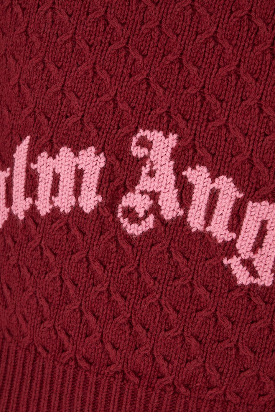 Palm Angels Grape wool blend sweater