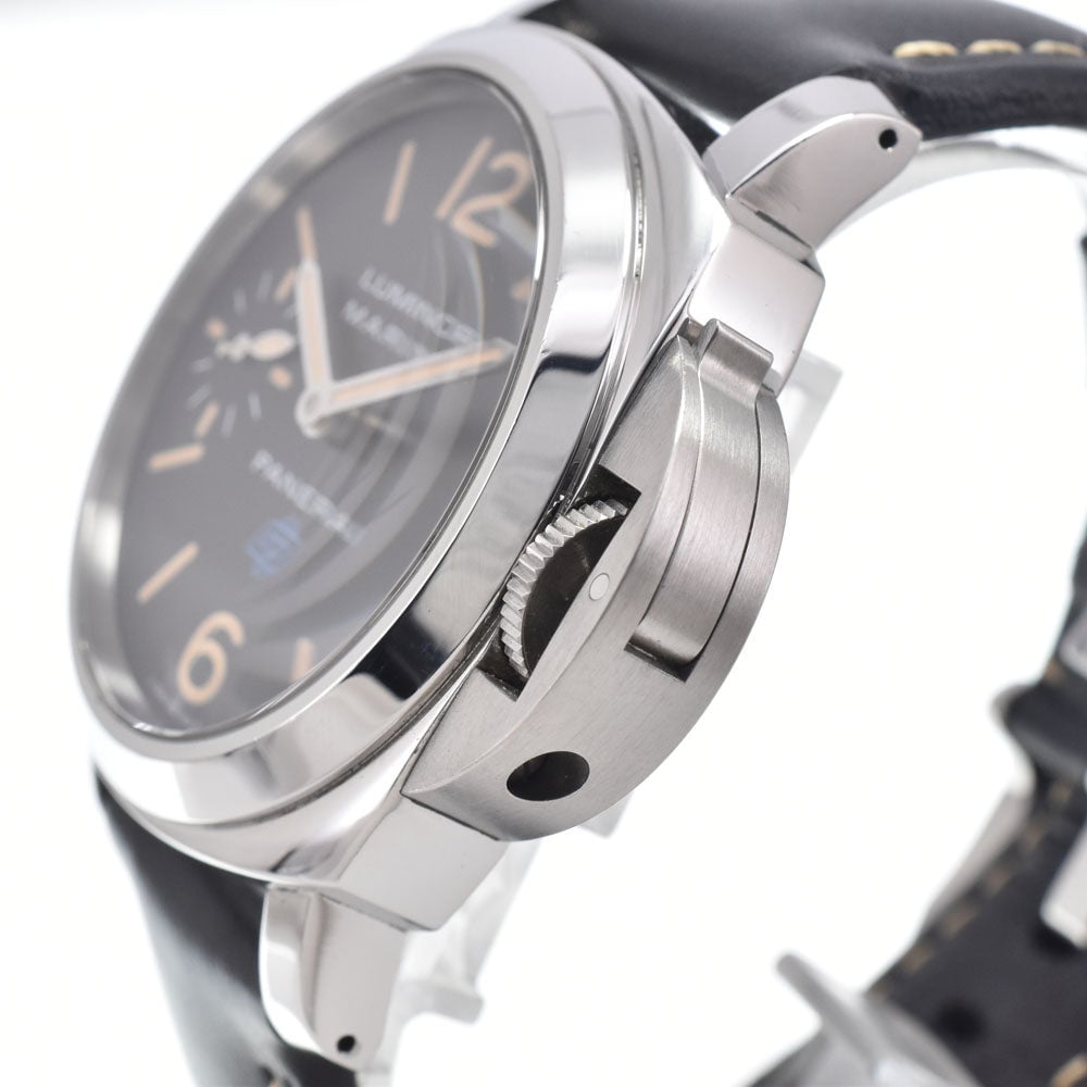 Panerai Luminor Marina Manual Stainless Steel and Leather 44
