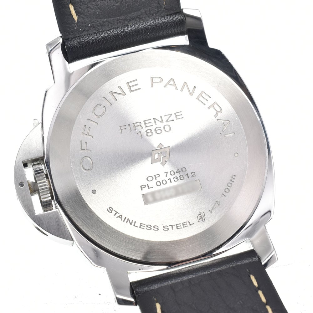 Panerai Luminor Marina Manual Stainless Steel and Leather 44