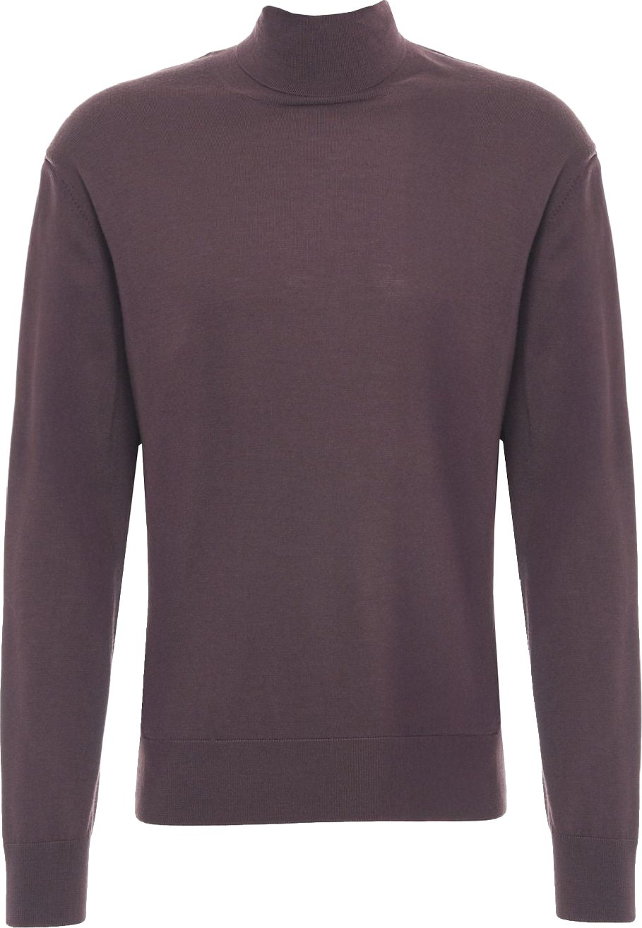 Wool roll-neck sweater