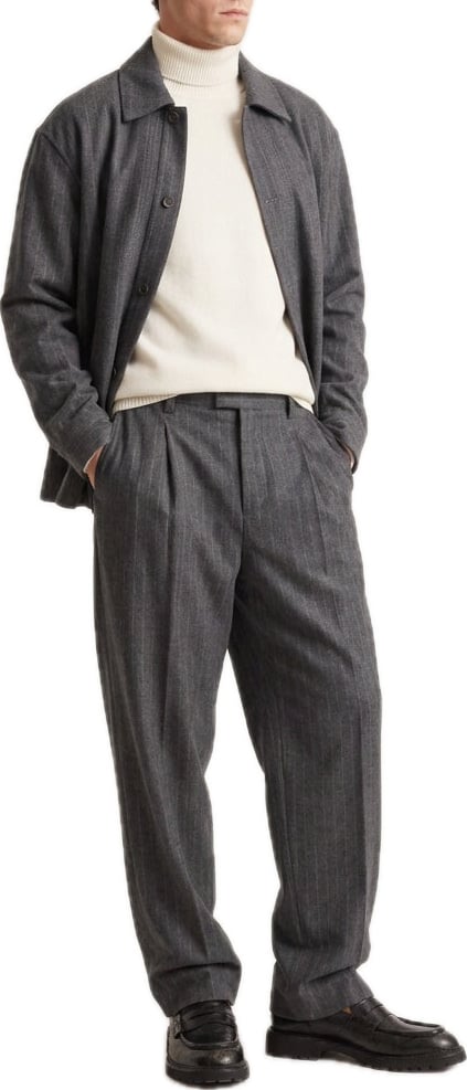 Wool turtleneck sweater