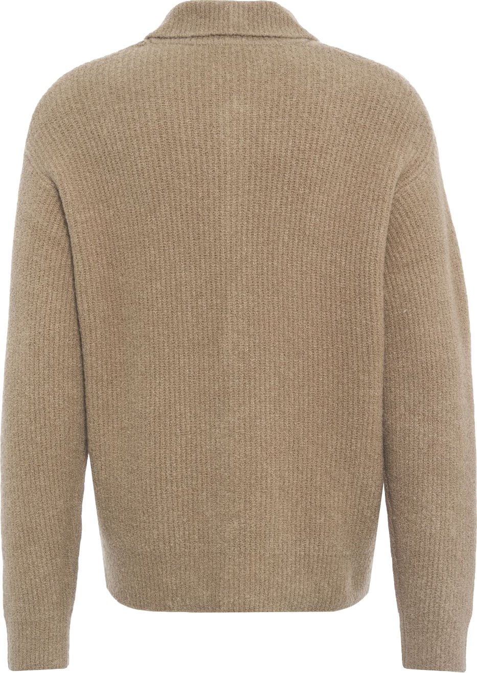 Wool blend cardigan