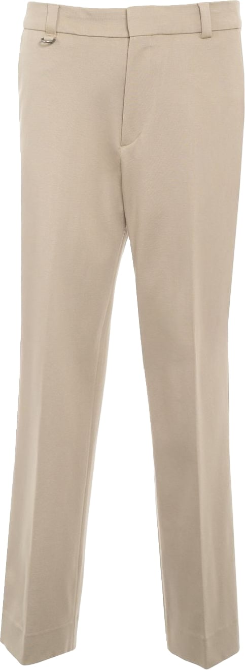 Pressed crease trousers