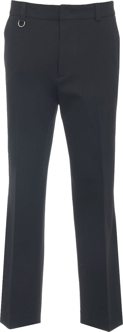 Pressed crease trousers