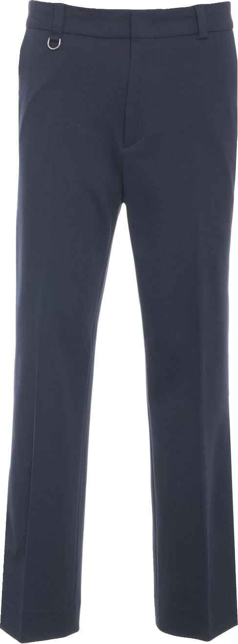 Pressed crease trousers