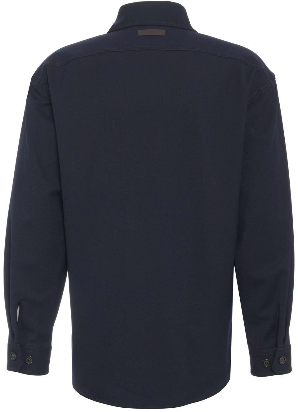 Jacket with chest flap pockets