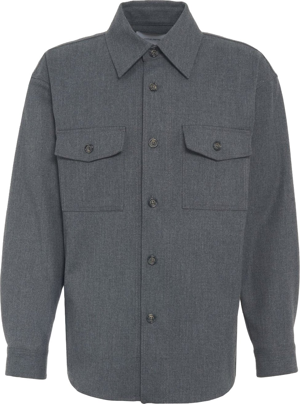 Jacket with chest flap pockets