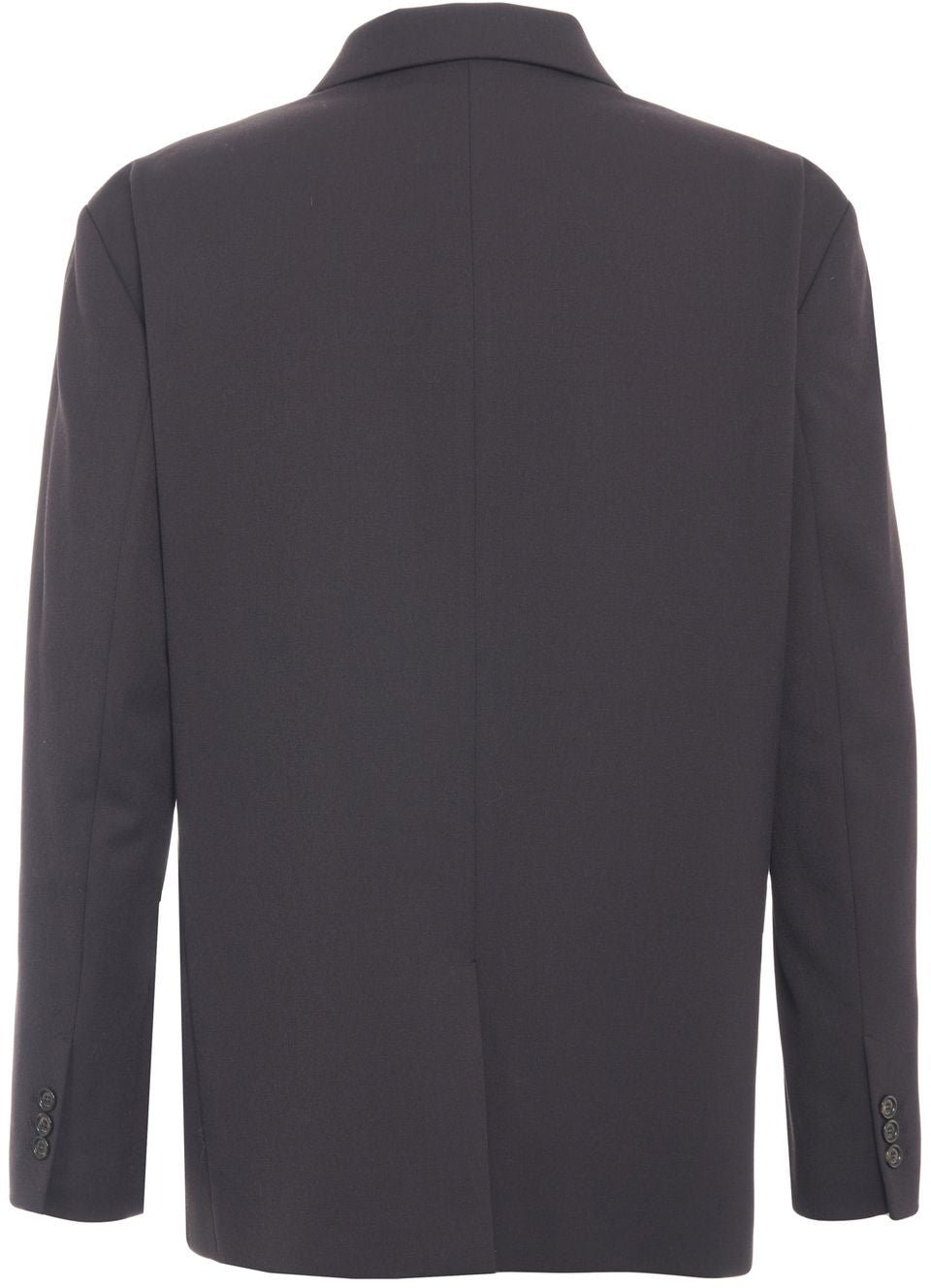 Blazer with flap pockets