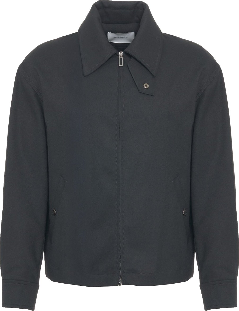 Jacket with kent collar
