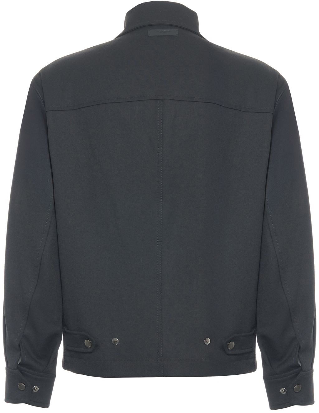 Jacket with kent collar