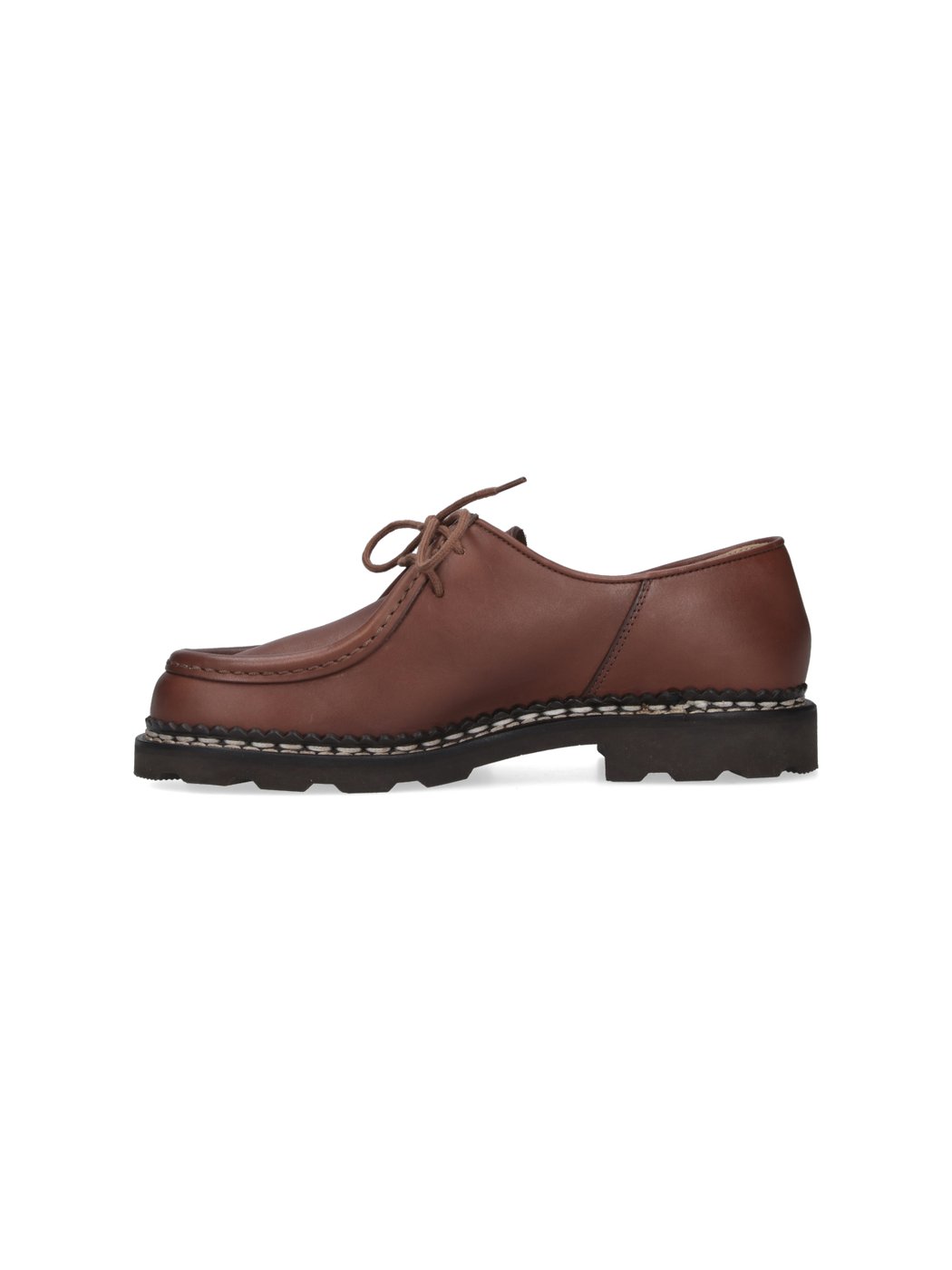 Michael Lace-Up Leather Mocassins