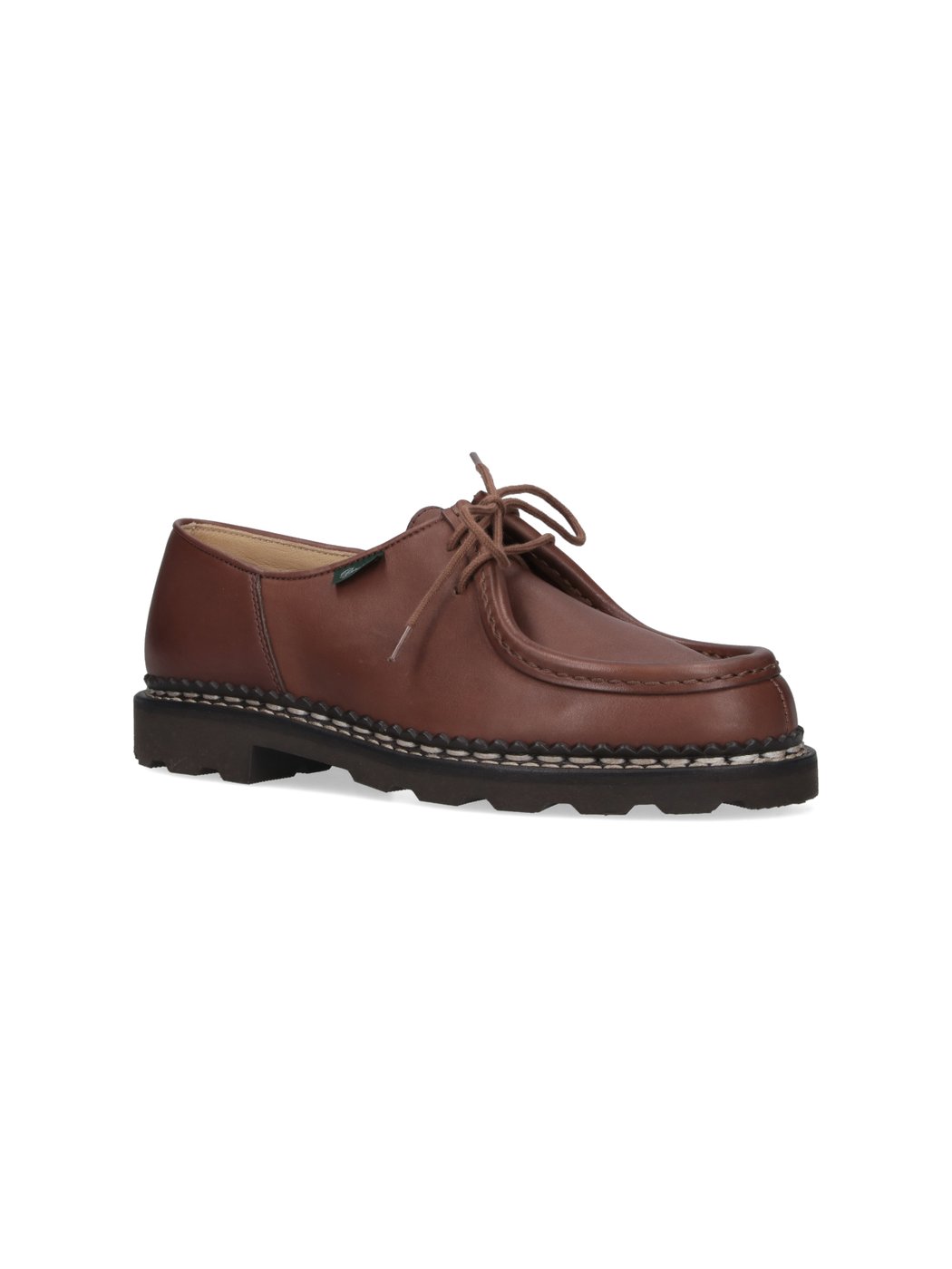 Michael Lace-Up Leather Mocassins