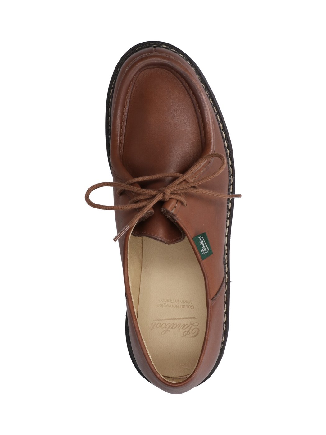 Michael Lace-Up Leather Mocassins