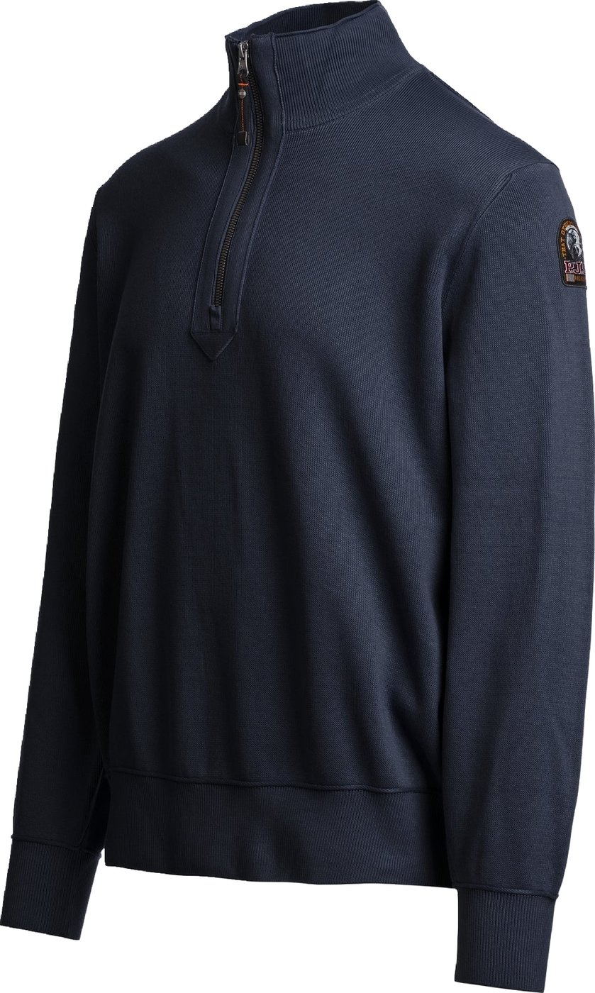 Heren Half-zip cardigan met ritssluiting Blauw