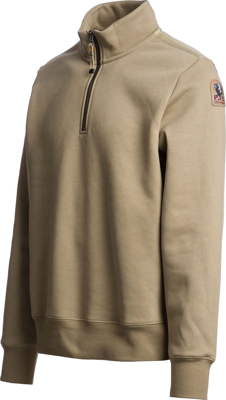 Broad peak zip pull muted khaki
