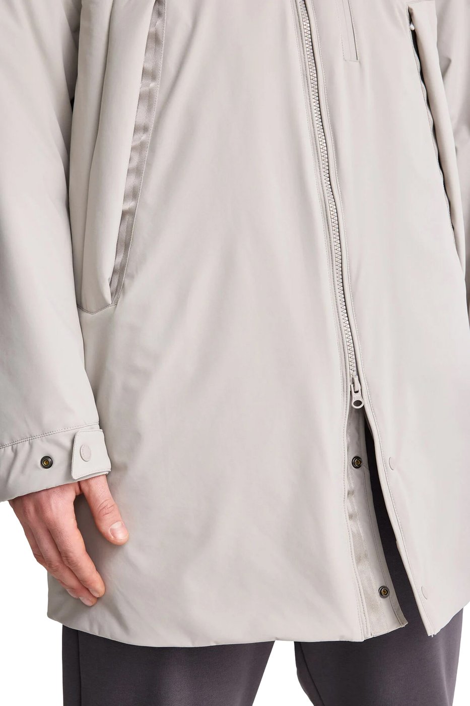 easy padded coat 2 punt 0 mid grey