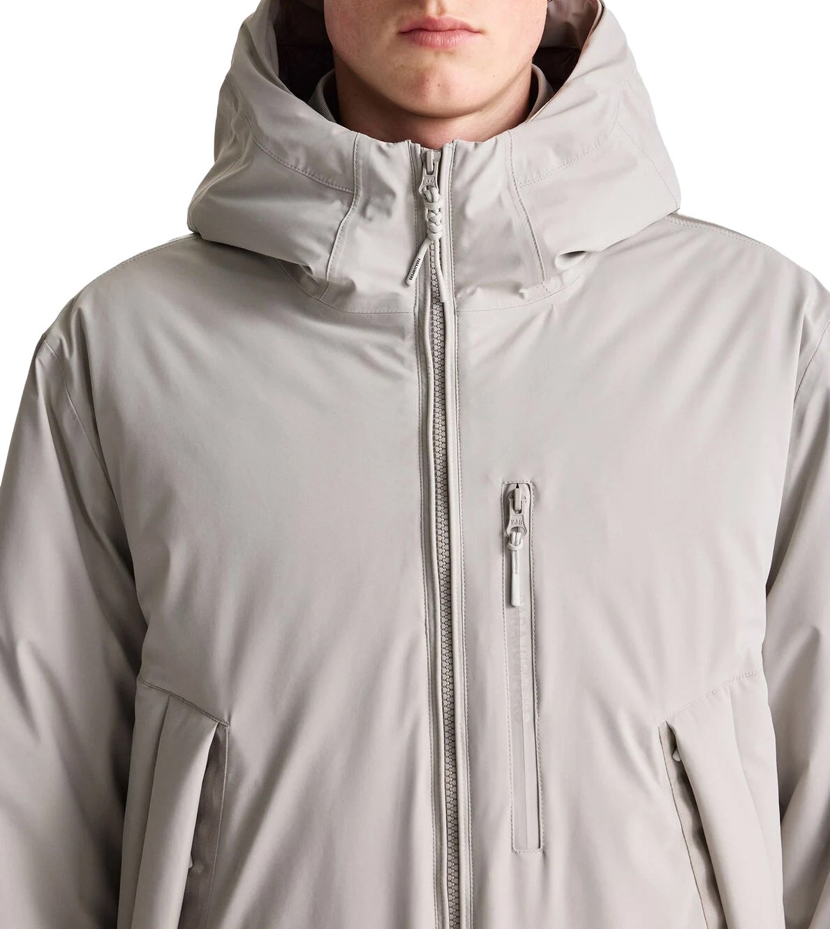 easy padded coat 2 punt 0 mid grey
