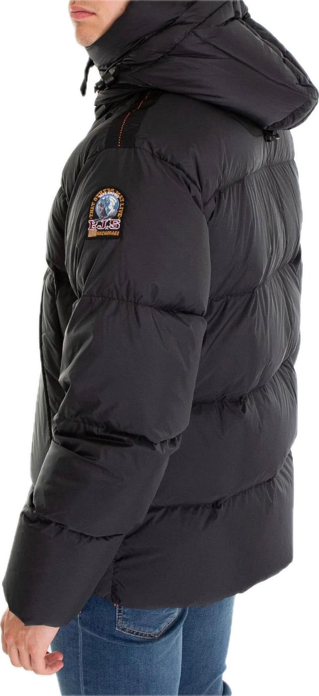 Cloud hooded down jacket