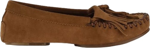 Paris Texas Brown Calf Leather Bos Taurus Slip-On Loafers