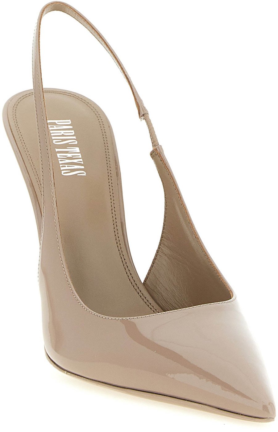 Paris Texas Beige Calfskin High Heel Pumps