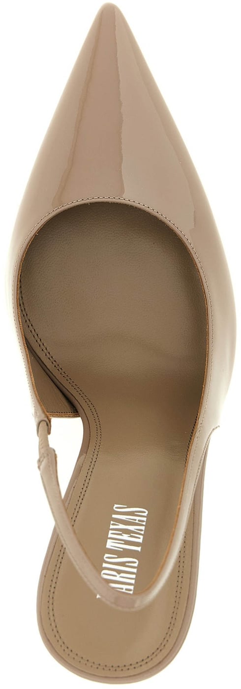 Paris Texas Beige Calfskin High Heel Pumps