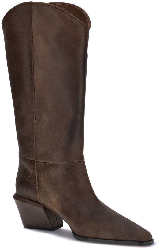 Paris Texas Brown Leather Boots