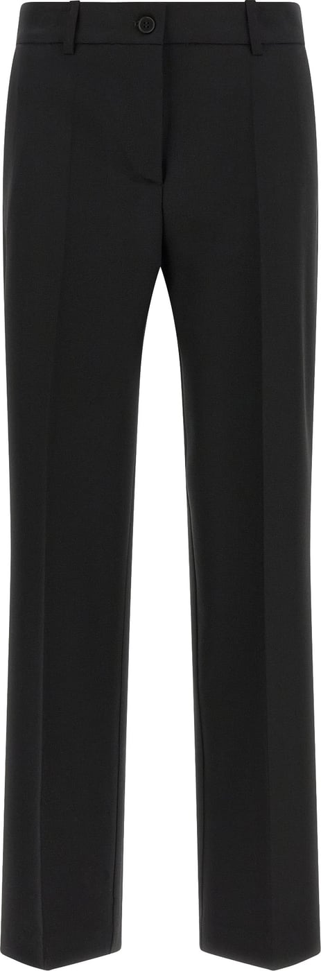 P.A.R.O.S.H. Black Virgin Wool Dress Pants
