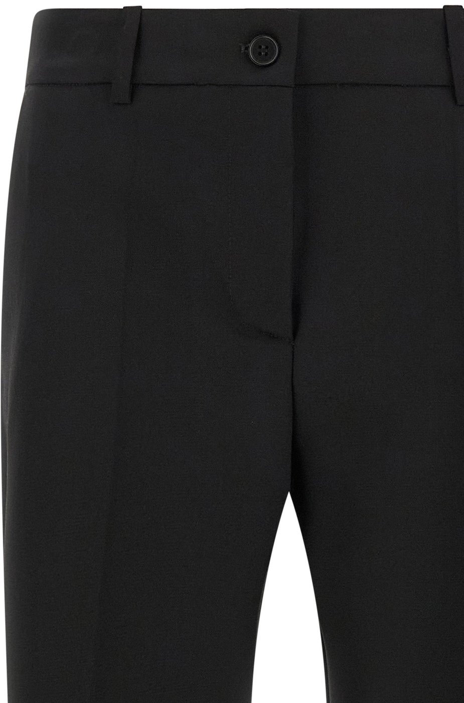 P.A.R.O.S.H. Black Virgin Wool Dress Pants