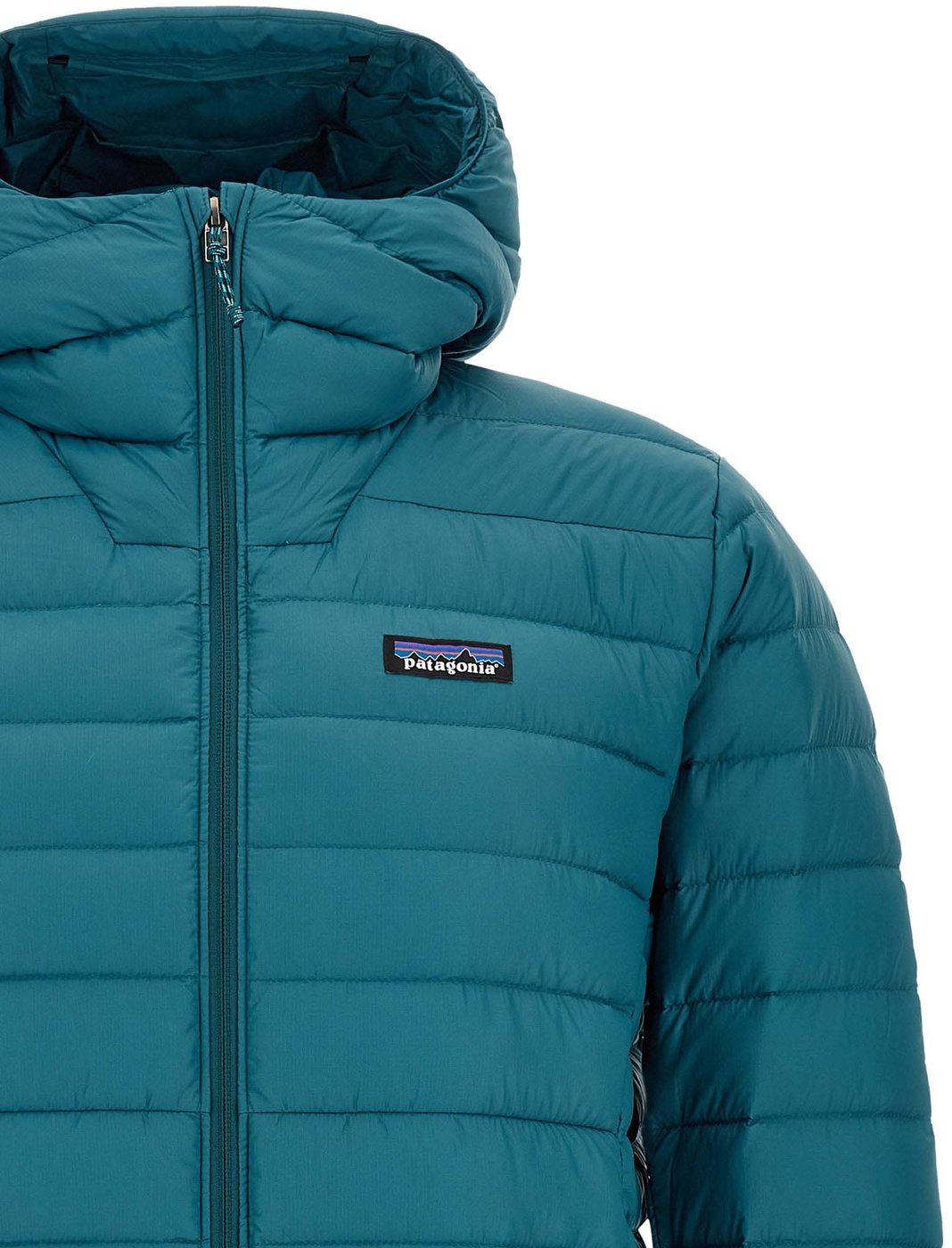 PATAGONIA Blue Nylon Full-Length Jacket