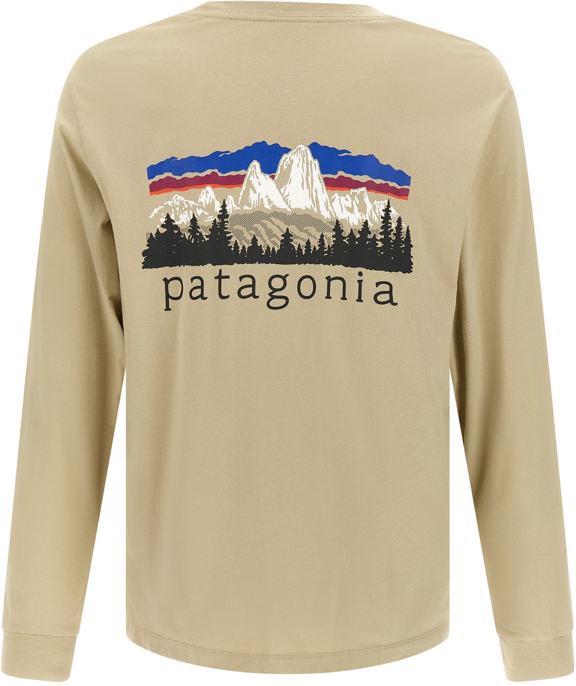 PATAGONIA Beige Cotton T-Shirt