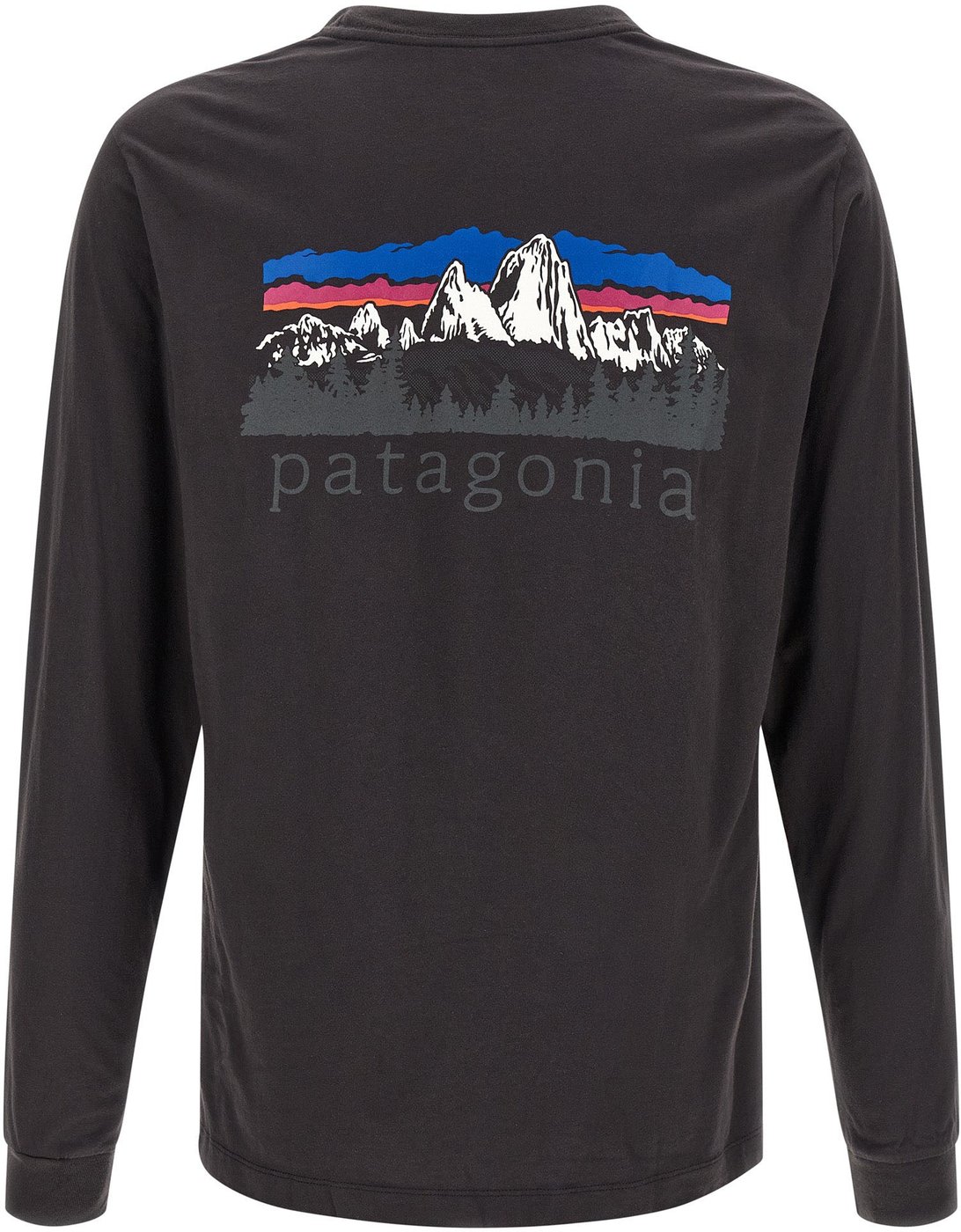 PATAGONIA Black Cotton T-Shirt