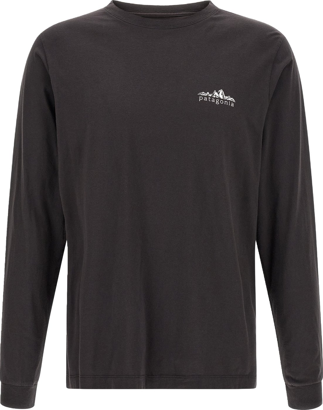 PATAGONIA Black Cotton T-Shirt