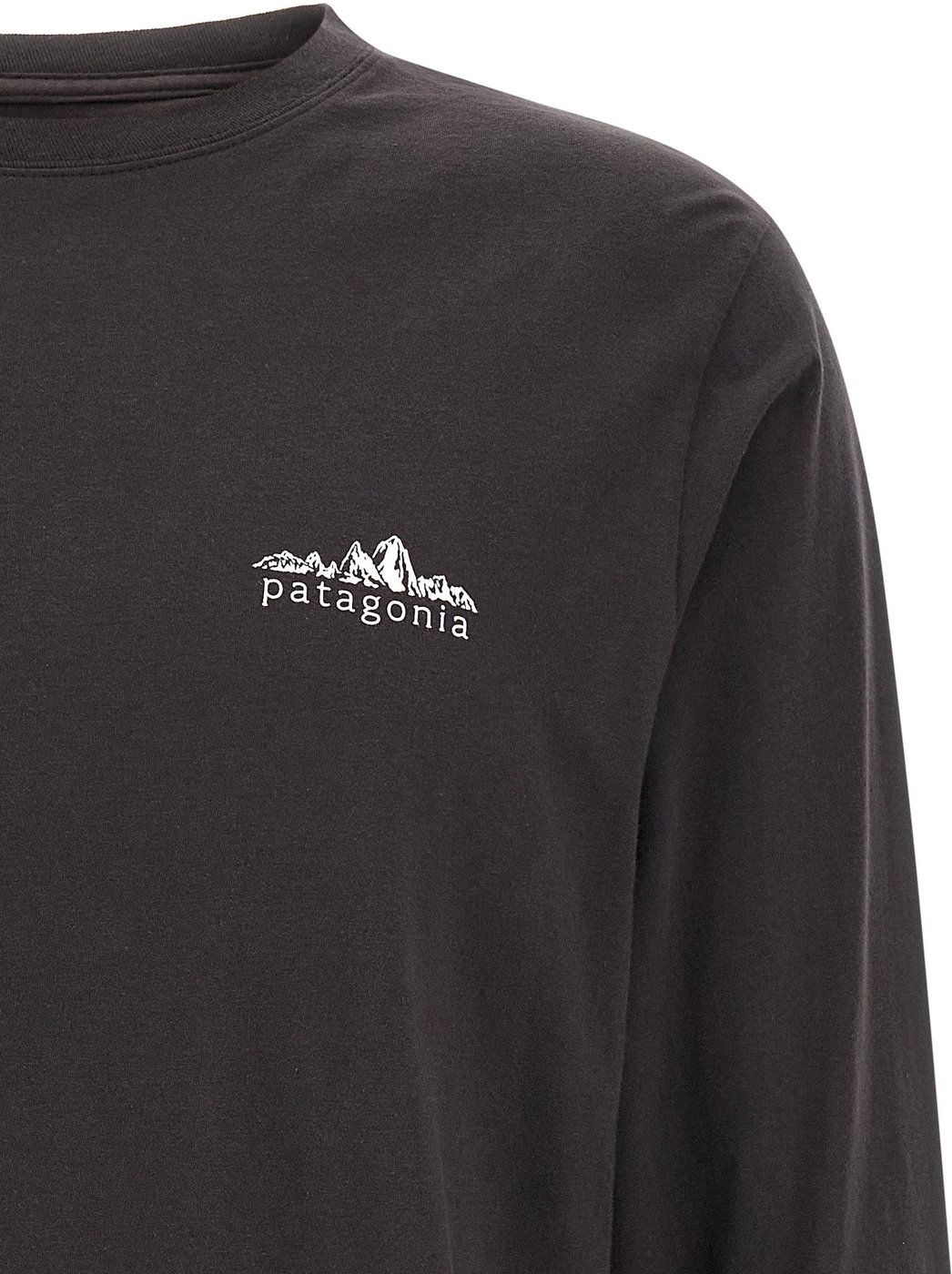 PATAGONIA Black Cotton T-Shirt