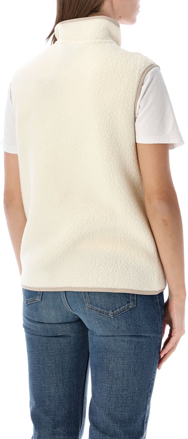 Retropile Vest Beige