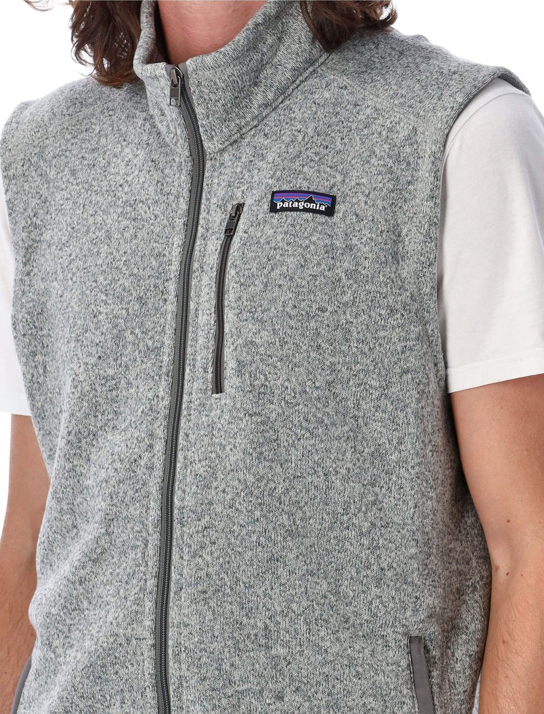 Better Sweater Vest Stonewash