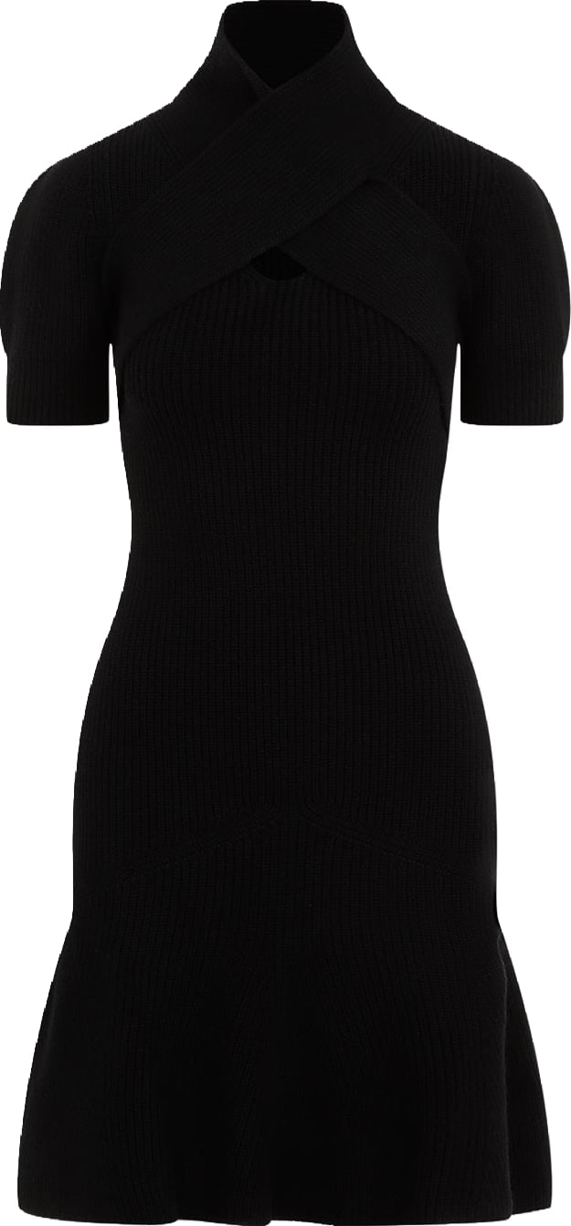 Patou Scarf Draped Dress