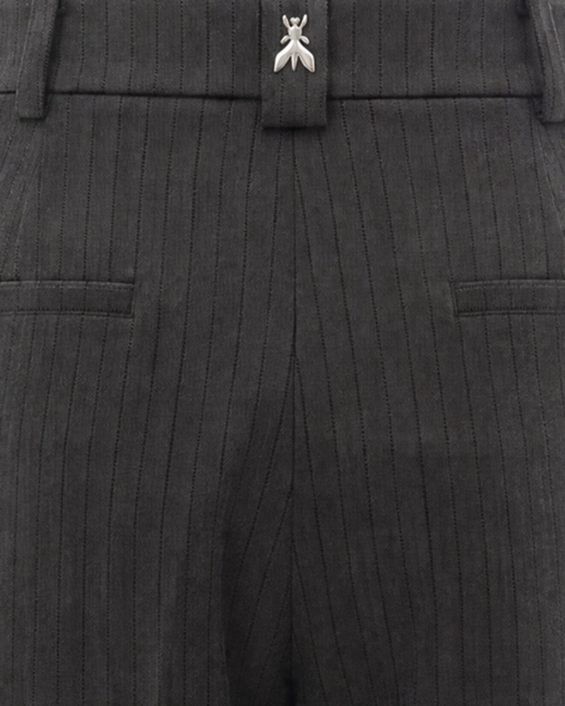 Trousers Herringbone Gray