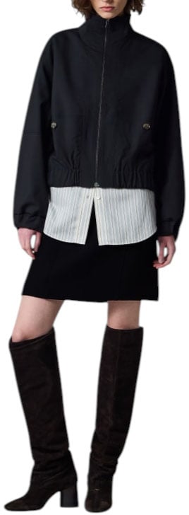 Jupe courte navy drap de laine Paul Smith Femme W1R 322S W11306 49