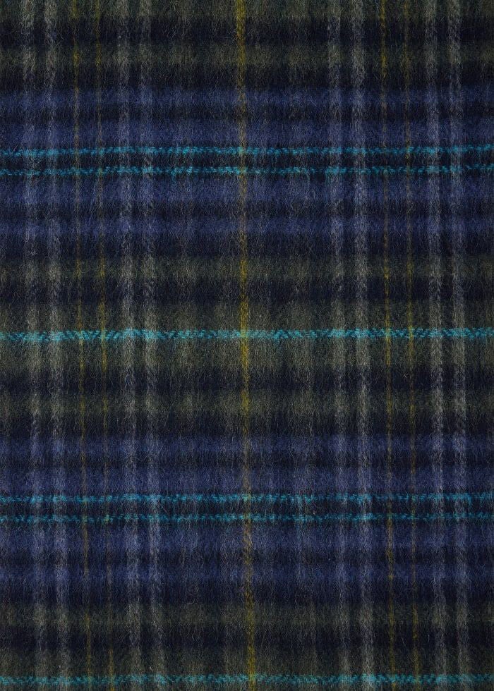Echarpe tartan bleu vert 30x180 Paul Smith Homme et Femme M1A 150K W236 47