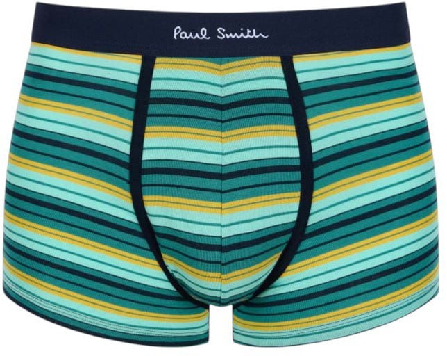 Pack boxer rayé vert noir fruits noir bande vert Paul Smith Homme M1A 914 W3PK93 1A